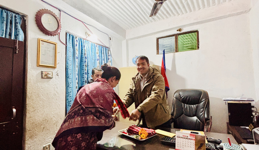 नायव सुब्बा मिस नन्दकला सर्तुङ्‌गी को बिदाई कार्यक्रम