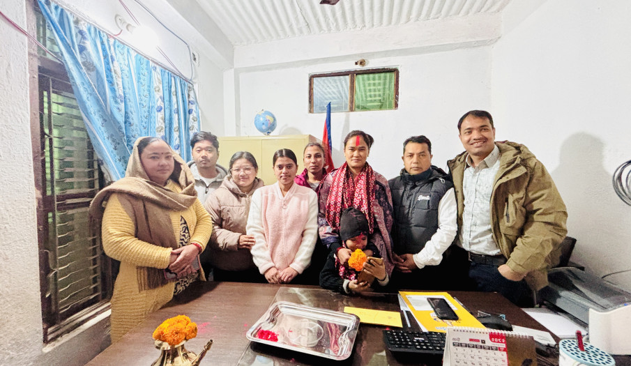 नायव सुब्बा मिस नन्दकला सर्तुङ्‌गी को बिदाई कार्यक्रम